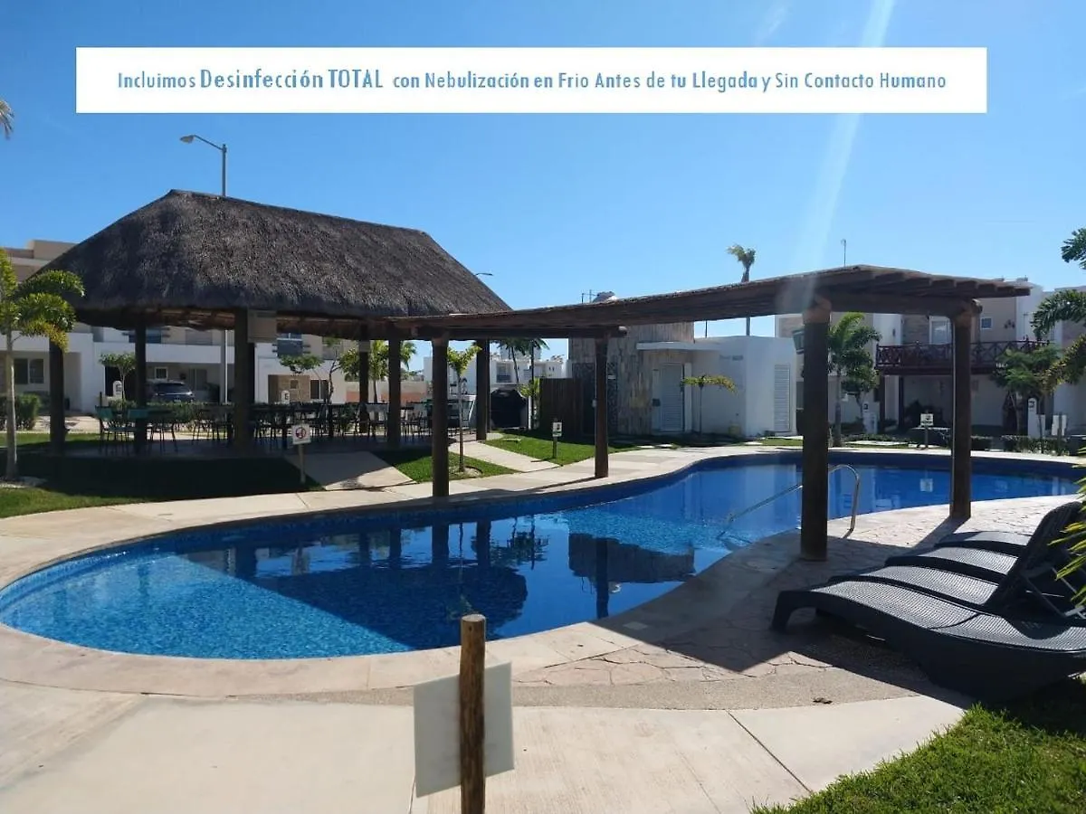 Almar 1811/Casa-3Habitaciones/Piscina Mazatlán