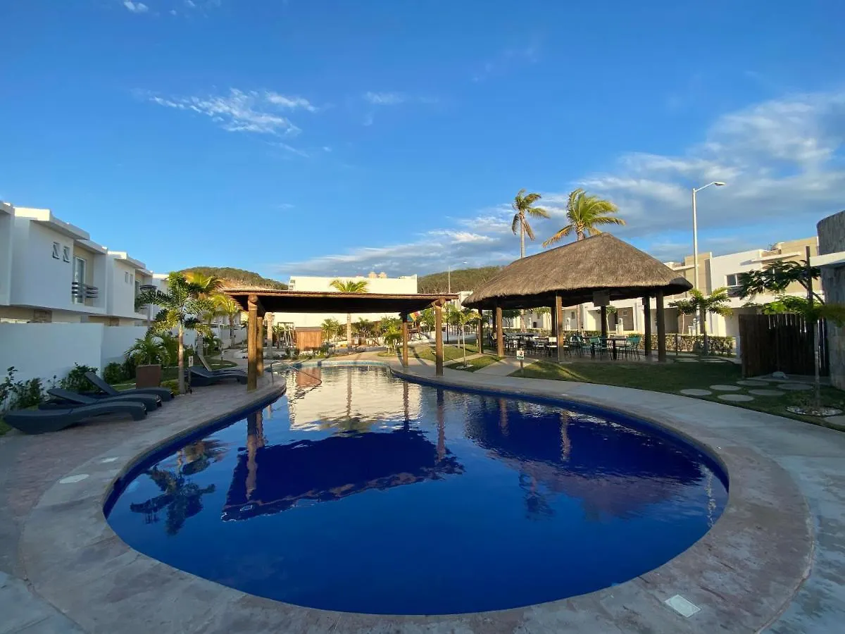 Сasa de vacaciones Almar 1811/Casa-3Habitaciones/Piscina Mazatlán México