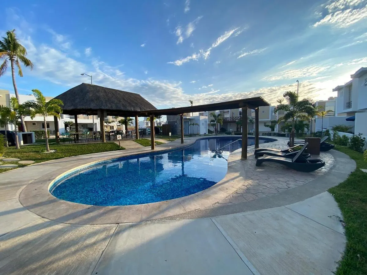 Сasa de vacaciones Almar 1811/Casa-3Habitaciones/Piscina Mazatlán
